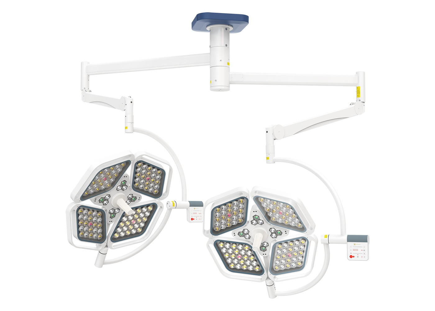 Медицинска плафонска хируршка лампа CADUCEUS CL2 L4/L4