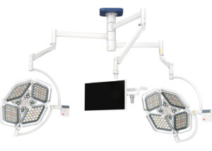 Медицинска плафонска хируршка лампа CADUCEUS CL3 L4/L4